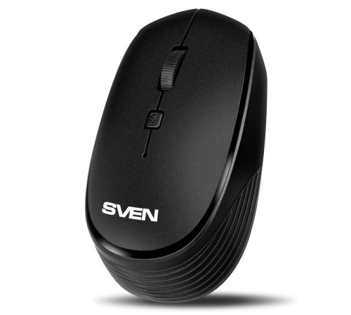 Беспроводная мышь SVEN RX-210W чёрная (2,4 GHz, 3+1кл. 800-1400 DPI, блистер) Беспроводная мышь SVEN RX-210W чёрная (2,4 GHz, 3+1кл. 800-1400 DPI, блистер)