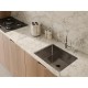 Кухонная мойка RIVELATO Rivelato Rinox 5444 UN PVD black Мойка нерж.сталь 1 чаша 540*440*200 мм, монтаж: универсальный, материал: нержавеющая сталь, цвет: черный