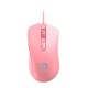 Мышь игровая проводная Dareu EM908 Pink (розовый), DPI 600-10000, подсветка RGB, USB кабель 1,8м, размер 122.36x66.79x39.83мм (Мятая упаковка)