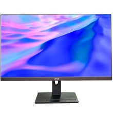 Моноблок/ HIPER V30 4k   27"(3840x2160 (матовый) IPS)/Intel Core i5 14400(2.5Ghz)/16384Mb/512PCISSDGb/DVDrw/BT/WiFi/war 1y/7.93kg/черный/Win11Pro + Cam 2.0 HD/Беспроводные МК/WiFi6