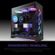 Корпус без блока питания/ Case NZXT H9 Flow RGB+ (2025), Midi-Tower, TG, 6x140mm RGB + 1x120mm RGB, 2xUSB-A 3.2 + 1xUSB-C 3.2, E-ATX, ATX, mATX, mITX Black