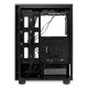 Корпус без блока питания/ Case HSPD F510, Panoramic Mid Tower, Black, TG, 0.5 SPCC, 3x120mm ARGB (Orbis F1) ATX, mATX, mITX 180/280/160mm 1x2.5", 1x3.5", 7xPCI 2xUSB-A 3.0 356x218x467mm