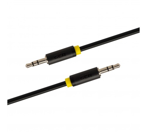 Greenconnect Кабель аудио 1.0m jack 3,5mm/jack 3,5mm черный, желтая окантовка, ультрагибкий, 28 AWG, M/M, Premium GCR-AVC1114-1.0m, экран, стерео Greenconnect Кабель аудио 1.0m jack 3,5mm/jack 3,5mm черный, желтая окантовка, ультрагибкий, 28 AWG, M/M, Premium GCR-AVC1114-1.0m, экран, стерео