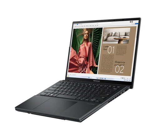 Ноутбук/ ASUS UX8406CA-QL211X Duo Touch 14+14"(1920x1200 + 1920x1200 OLED 16:10)/Touch/Intel Core Ultra 9 285H(3.7Ghz)/32768Mb/1024PCISSDGb/noDVD/Int:Intel Arc graphics/Cam/BT/WiFi/75WHr/war 1y/1.65kg/Basalt Gray/Win11Pro + 2х14" экрана; маг-алю Ноутбук/ ASUS UX8406CA-QL211X Duo Touch 14+14"(1920x1200 + 1920x1200 OLED 16:10)/Touch/Intel Core Ultra 9 285H(3.7Ghz)/32768Mb/1024PCISSDGb/noDVD/Int:Intel Arc graphics/Cam/BT/WiFi/75WHr/war 1y/1.65kg/Basalt Gray/Win11Pro + 2х14" экрана; маг-алю