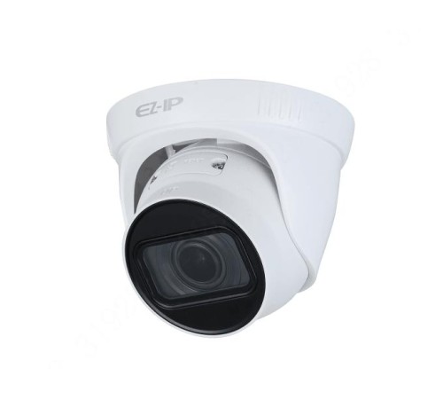 EZ-IP by Dahua Видеокамера IP купольная, 1/3" 4 Мп КМОП @ 20 к/с, 30м ИК, 0.03 Лк @F2.0, объектив 2.8 мм, 120 дБ WDR, 3D DNR, H.265+/H.265/H.264/H.264+, 2 потока, Детекция движения, IP67, металл+пластик, -40+55°C