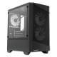 Корпус без блока питания/ Case HSPD M330, Mesh Mini-tower, Black, TG, 0.6 SPCC, 3x120mm ARGB (M11-120) mATX, mITX 175/330/160mm 2x2.5", 2x3.5", 4xPCI 1xUSB-A 3.0, 2xUSB-A1.0 365x216x405mm