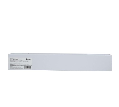 Тонер-картридж F+ imaging, голубой, 26 000 страниц, для Konica Minolta моделей bizhub C258/C308/C368 (аналог A8DA430/TN-324C/A8DA450/TN-324C), FP-TN324C