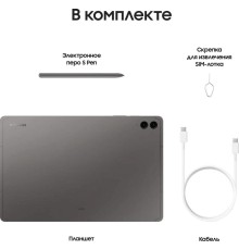 Galaxy Tab S9 FE+ 5G 8/128GB (Gray)