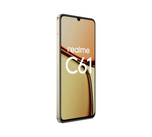 СМАРТФОН REALME RMX3930 (realme C61) 6+128 ГБ ЦВЕТ: ЗОЛОТОЙ СМАРТФОН REALME RMX3930 (realme C61) 6+128 ГБ ЦВЕТ: ЗОЛОТОЙ