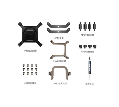Система охлаждения/ Water Cooling System PCCooler GT360 ARGB Display BK (310W, 360mm, LED temp., Black, ARGB/ Fans: 3x120mm, 99CFM, 41.5dBA, 3000RPM/ Pump height 85mm, 15dBA, 2600RPM, Rad thickness 27mm/ S: 1851, 1700, 1200, 115X, AM5, AM4) Система охлаждения/ Water Cooling System PCCooler GT360 ARGB Display BK (310W, 360mm, LED temp., Black, ARGB/ Fans: 3x120mm, 99CFM, 41.5dBA, 3000RPM/ Pump height 85mm, 15dBA, 2600RPM, Rad thickness 27mm/ S: 1851, 1700, 1200, 115X, AM5, AM4)