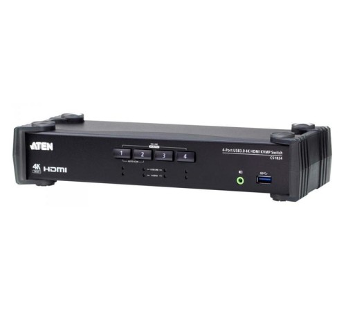 КВМ перевключатель ATEN 4-Port USB 3.0 4K HDMI KVMP™ Switch
