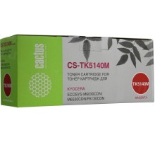 -/ Картридж лазерный Cactus CS-TK5140M TK-5140M пурпурный (5000стр.) для Kyocera Ecosys M6030cdn/M6530c