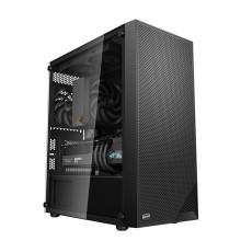 Корпус без блока питания/ Case PCCooler C3B310 BK, Mini-Tower, TG, Mesh, no fans, 2xUSB-A 2.0 + 1xUSB-A 3.0, mATX, mITX Black