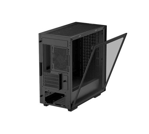 Корпус Deepcool CH370 без БП, боковое окно (закаленное стекло), черный, mATX (R-CH370-BKNAM1-G-1)