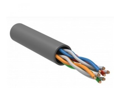 Каб. в. п. U/UTP кат. 5 CCA 4 пары PVC 1м сер. GENERICA