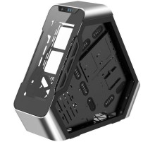 Корпус без блока питания/ Case JONSBO TR03-G, Full-Tower, TG, 2x120mm, 2xUSB-A 3.0 + 1xUSB-C 3.2, ATX, mATX, mITX Glass pannel Silver
