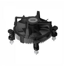 Кулер для процессора/ CPU Cooler PCCooler R94-V2 (65W, 4-pin PWM, 56mm, Al/Cu, -mm, 1x94mm, 34.44CFM, 27.3dBA, 2400RPM, S: 1700/1851, silver, black)