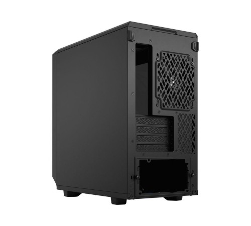 Корпус ПК без блока питания/ Case Fractal Design Meshify 2 Mini TG Dark Tint, Mini-Tower, 1x120mm + 1x140mm, 2xUSB-A 3.2 + 1xUSB 3.2 Type-C mATX, mITX, mDTX Black