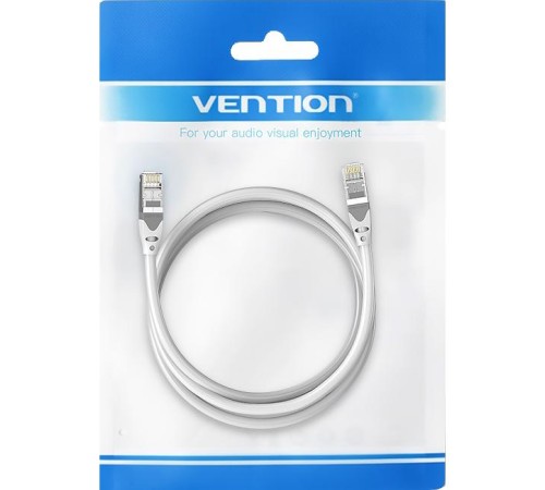 Патч-корд Vention прямой SFTP cat.6A, RJ45 - 0,5м. Серый