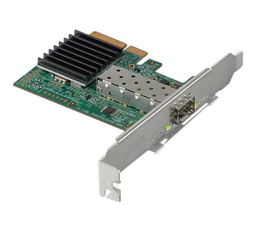 Сетевая карта/ Zyxel XGN100F Network adapter, PCI Express 3.0, 1x10G SFP+ Сетевая карта/ Zyxel XGN100F Network adapter, PCI Express 3.0, 1x10G SFP+