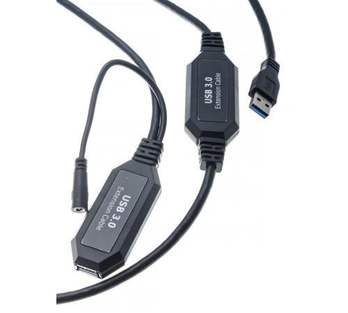 Кабель-адаптер/ Кабель-адаптер USB3.0-repeater, удлинительный активный <Am-->Af> 10м VCOM <CU827> Кабель-адаптер/ Кабель-адаптер USB3.0-repeater, удлинительный активный <Am-->Af> 10м VCOM <CU827>