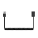 Greenconnect Удлинитель 2.0m USB 2.0, AM/AF витой, черный, 28/28 AWG, экран, Premium, GCR-UEC0M-BB2S-2.0m