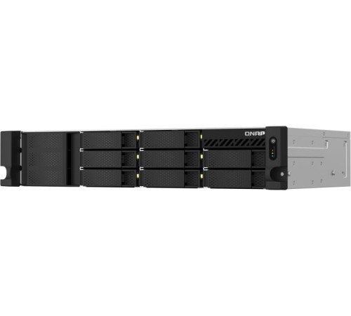 Сетевое хранилище без дисков/ SMB QNAP TS-864eU-RP-8G NAS, 8-tray 3,5"/2,5" w/o HDD, 4-core Intel Celeron N5095 2.0-2.9 GHz, 8GB DDR4 max, 2x2.5GbE LAN, 2U Rackmount, 2x300W PSU. W/o rail kit RAIL-B02 Сетевое хранилище без дисков/ SMB QNAP TS-864eU-RP-8G NAS, 8-tray 3,5"/2,5" w/o HDD, 4-core Intel Celeron N5095 2.0-2.9 GHz, 8GB DDR4 max, 2x2.5GbE LAN, 2U Rackmount, 2x300W PSU. W/o rail kit RAIL-B02