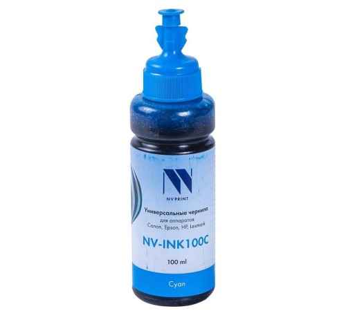 -/ Чернила NVP универсальные на водной основе для Сanon, Epson, НР, Lexmark (100 ml) Cyan -/ Чернила NVP универсальные на водной основе для Сanon, Epson, НР, Lexmark (100 ml) Cyan