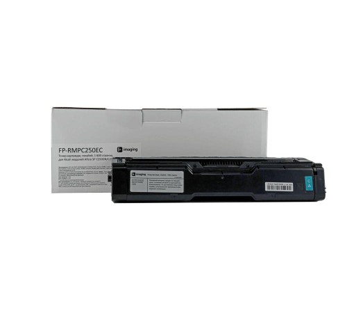 Тонер-картридж F+ imaging, голубой, 1 600 страниц, для Ricoh моделей Aficio SP C250DN/C250SF (аналог 407544), FP-RMPC250EC (Вскрытая упаковка)