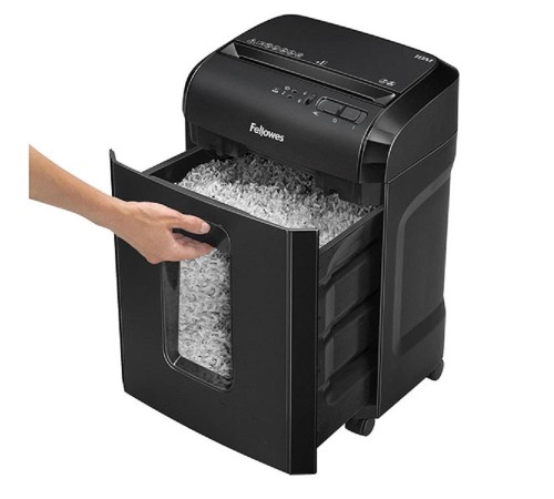 Шредер Fellowes® Powershred® 10M, DIN P-5, 2х15мм, 10лст., 19лтр., Safety Lock Шредер Fellowes® Powershred® 10M Шредер Fellowes® Powershred® 10M, DIN P-5, 2х15мм, 10лст., 19лтр., Safety Lock Шредер Fellowes® Powershred® 10M
