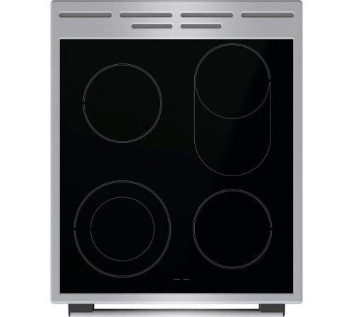 Электрическая плита Gorenje/ Электрическая плита Gorenje, Линия Advanced, Эмаль SilverMatte, стеклокерамическая варочная поверхность, мультифункциональная духовка, объем 70 л, механическое управление, сенсорный программатор IconLED, телескопические направ Электрическая плита Gorenje/ Электрическая плита Gorenje, Линия Advanced, Эмаль SilverMatte, стеклокерамическая варочная поверхность, мультифункциональная духовка, объем 70 л, механическое управление, сенсорный программатор IconLED, телескопические направ