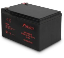 Батарея POWERMAN Battery CA12120, напряжение 12В, емкость 12Ач,макс. ток разряда 180А, макс. ток заряда 3.6А, свинцово-кислотная типа AGM, тип клемм F2, Д/Ш/В 151/98/94, 3.6 кг./ Battery POWERMAN Battery CA12120, voltage 12V, capacity 12Ah, max. discharge