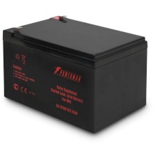 Батарея POWERMAN Battery CA12120, напряжение 12В, емкость 12Ач,макс. ток разряда 180А, макс. ток заряда 3.6А, свинцово-кислотная типа AGM, тип клемм F2, Д/Ш/В 151/98/94, 3.6 кг./ Battery POWERMAN Battery CA12120, voltage 12V, capacity 12Ah, max. discharge