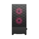 Корпус ПК без блока питания/ Case Fractal Design Pop Air RGB Magenta Core TG Clear Tint, Midi-Tower, 3x120mm RGB, 2xUSB-A 3.2 ATX, mATX, mITX Black/Magenta