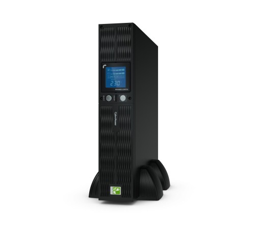 ИБП CyberPower PR1500ELCDRT2U, Rackmount, Line-Interactive, 1500VA/1350W, 8 IEC-320 С13 розеток, USB&Serial, RJ11/RJ45, SNMPslot, LCD дисплей, Black, 0.5х0.6х0.3м., 30.2кг./ UPS Line-Interactive CyberPower PR1500ELCDRT2U 1500VA/1350W USB/RS-232/Dry/EPO/SN