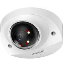 Уличная мини-купольная IP-видеокамера с ИИ, 4Мп; 1/2.9 CMOS; объектив 3.6мм; WDR(120дБ); чувствительность 0.006лк@F1.6 сжатие: H.265+ H.265 H.264+ H.264 MJPEG; 2 потока до 4Мп@25к/с; видеоаналитика: SMD Plus (Умная детекция движения) охрана периметра; ИК-