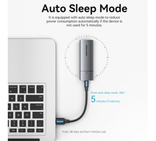 Корпус для SSD Vention USB 3.1 Gen 2-C M.2 NGFF (B-Key/B&M Key) Серый Корпус для SSD Vention USB 3.1 Gen 2-C M.2 NGFF (B-Key/B&M Key) Серый