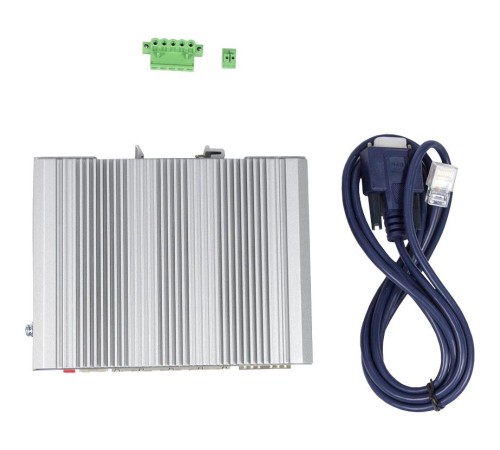 Коммутатор/ Managed L2 Industrial Fast Ring Switch 8x1000Base-T PoE, 12x1000Base-X SFP, PoE Budget 185W, Surge 4KV, -40 to 75°C