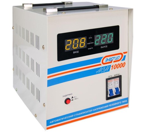 Стабилизатор АСН-10 000 ЭНЕРГИЯ с цифр.дисплеем/ Stabilizer ASN-10 000 ENERGY with digital display Стабилизатор АСН-10 000 ЭНЕРГИЯ с цифр.дисплеем/ Stabilizer ASN-10 000 ENERGY with digital display