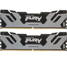 Память оперативная/ Kingston 32GB 8000MT/s DDR5 CL38 DIMM (Kit of 2) FURY Renegade Silver XMP