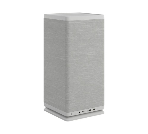 Корпус без блока питания/ Case Fractal Design Mood, Mini-Tower, 1x180mm, 2xUSB-A 3.0 + 1xUSB 3.2 Type-C, SFX PSU Support, mITX Light Gray