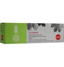 -/ Картридж лазерный Cactus CS-C045HM 045 H M пурпурный (2200стр.) для Canon LBP 611Cn/613Cdw/631Cn/633