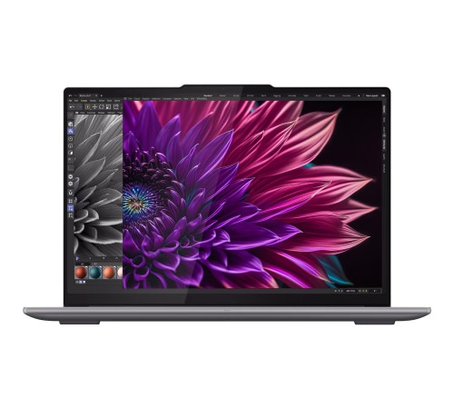 Ноутбук/ Lenovo Yoga Pro 9 16IMH9 16"(3200x2000 mini LED)/Intel Core Ultra 9 185H(2.3Ghz)/65536Mb/1024SSDGb/noDVD/Ext:nVidia GeForce RTX4070(8192Mb)/Cam/BT/WiFi/84WHr/war 1y/2.05kg/luna grey/Win11Home + 170W, RU kbd Ноутбук/ Lenovo Yoga Pro 9 16IMH9 16"(3200x2000 mini LED)/Intel Core Ultra 9 185H(2.3Ghz)/65536Mb/1024SSDGb/noDVD/Ext:nVidia GeForce RTX4070(8192Mb)/Cam/BT/WiFi/84WHr/war 1y/2.05kg/luna grey/Win11Home + 170W, RU kbd