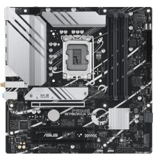 Материнская плата ASUS PRIME B760M-A WIFI, LGA1700, B760, 4*DDR5, 4*SATA, 2*M.2, 2*USB 3.2, 4*USB 2.0, 3*PCIx16, DP+2*HDMI, mATX; 90MB1EL0-M1EAY0