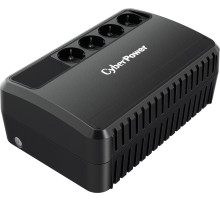 ИБП CyberPower BU850E, Line-Interactive, 850VA/425W, 4 Schuko розетки, Black, 0.2х0.15х0.2м., 5кг./ UPS CyberPower BU850E 850VA/425W (4 EURO)