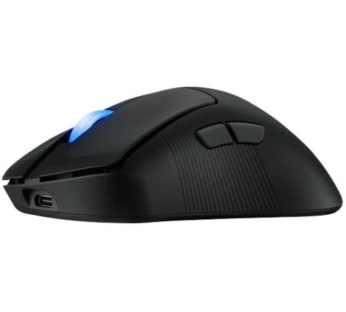 Мышь ASUS ROG KERIS II WIRELESS ACE, 54g, 2.4GHz RF, Bluetooth, 42K DPI Sensor, 5 Programmable Buttons, Black