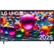 Телевизор ЖК 55'' LG/ 55", Ultra HD, Smart TV, WebOS, Wi-Fi, DVB-T2/C/S2, MR, 60Hz Native, 2.0ch (20W), 2 HDMI, 2 USB, 2 Pole, Charcoal Black, 2025