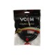 Кабель/ Кабель компьютер --> розетка 220V ( угловая Евровилка) <VDE> 3G*0,5mm2 VCOM <CE021-CU0.5-1.8> , 1.8м