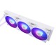 Водяное охлаждение для процессора/ Water Cooling SystemThermalright Frozen Warframe 360 White Argb (360mm, White, ARGB/ Fans: 3x120mm, 70.84CFM, 29.8dBA, 2000RPM/ Pump height 60mm, 23dBA, 3000RPM, Rad thickness 27mm/ S: 1200, 1700, 1851, 2011, 2066, 115X,