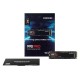 Твердотельные накопители/ Samsung SSD 990 PRO, 2000GB, M.2(22x80mm), NVMe 2.0, PCIe 4.0 x4, V-NAND TLC, R/W 7450/6900MB/s, IOPs 1 400 000/1 550 000, DRAM buffer 2048MB, TBW 1200, DWPD 0.33 (12 мес.)